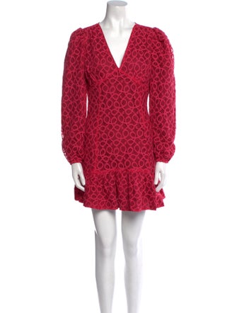 Walter Baker Printed Mini Dress