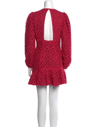 Walter Baker Printed Mini Dress