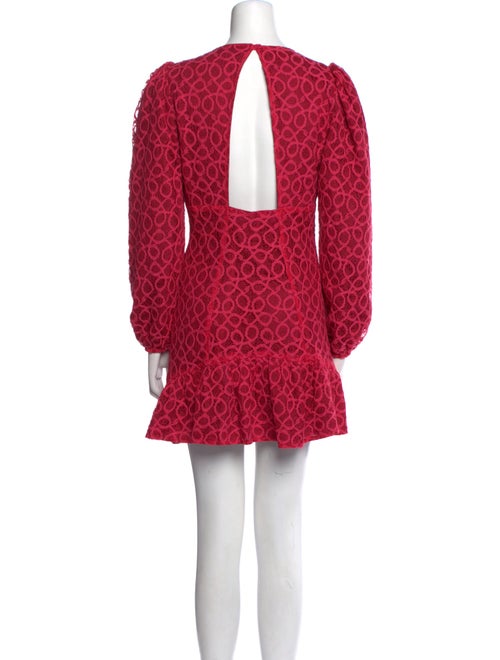 Walter Baker Printed Mini Dress