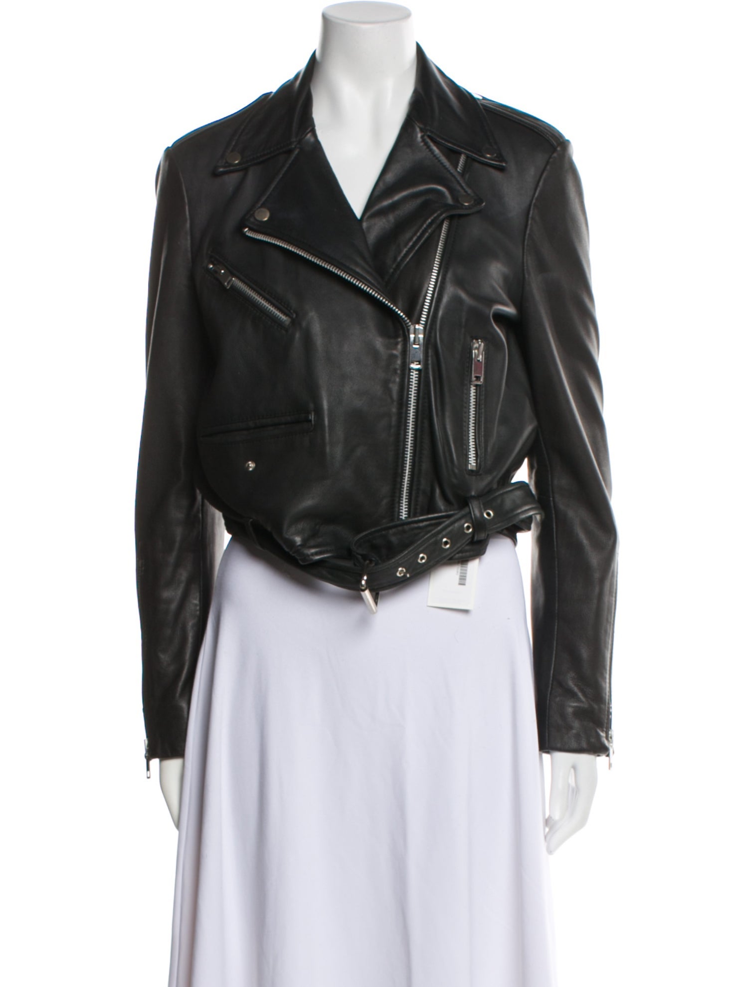 Walter Baker Lamb Leather Biker Jacket