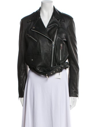 Walter Baker Lamb Leather Biker Jacket