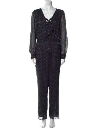 Walter Baker V-Neck Jumpsuit