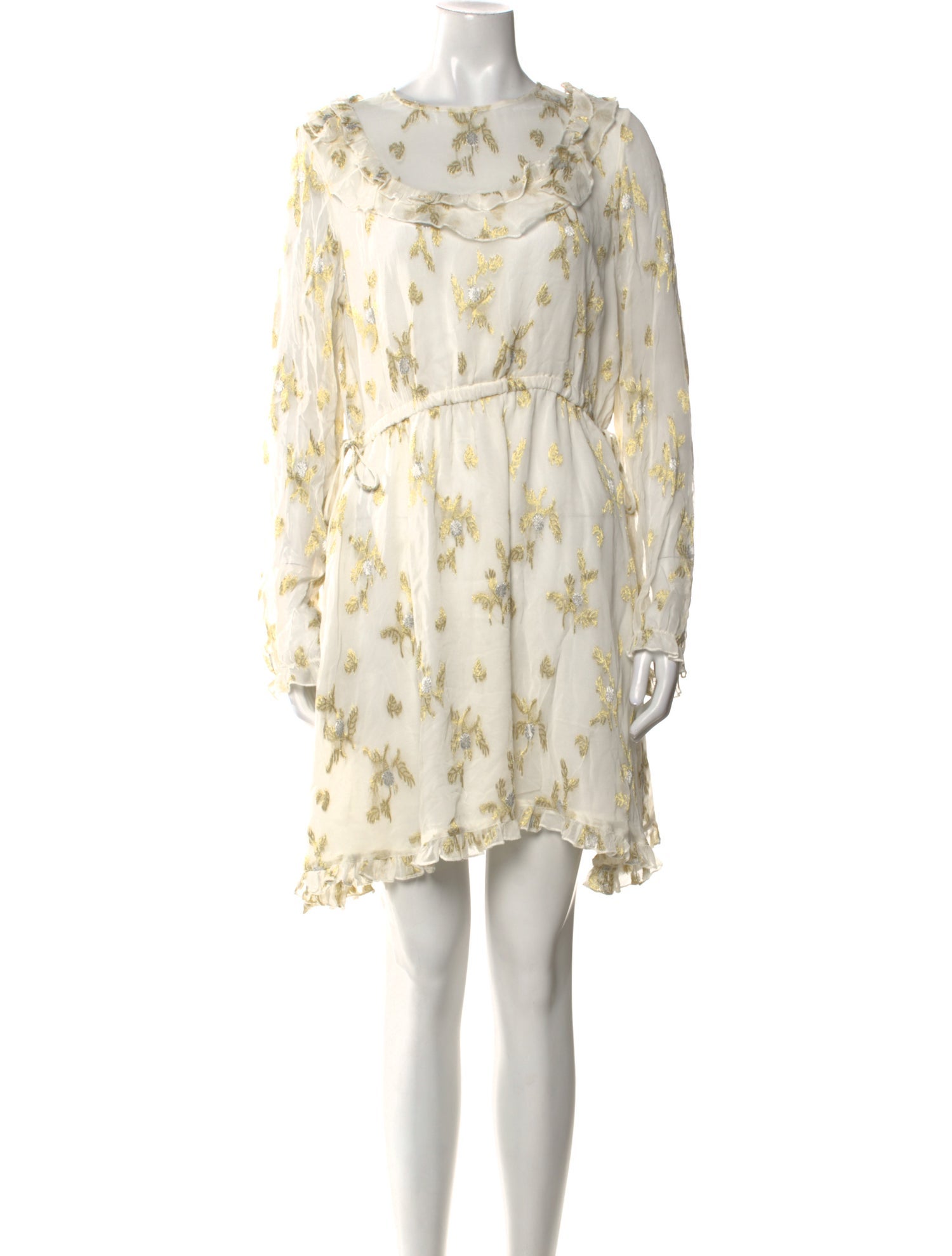 Walter Baker Floral Print Mini Dress