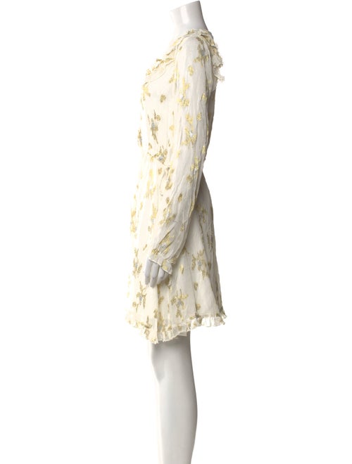 Walter Baker Floral Print Mini Dress