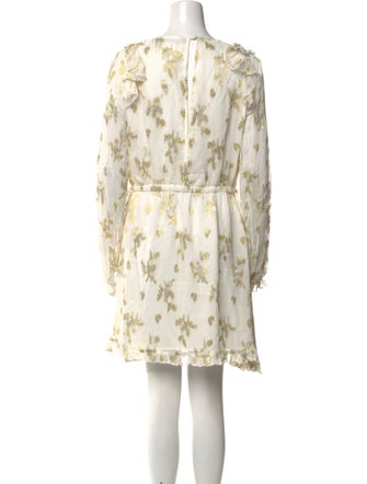 Walter Baker Floral Print Mini Dress