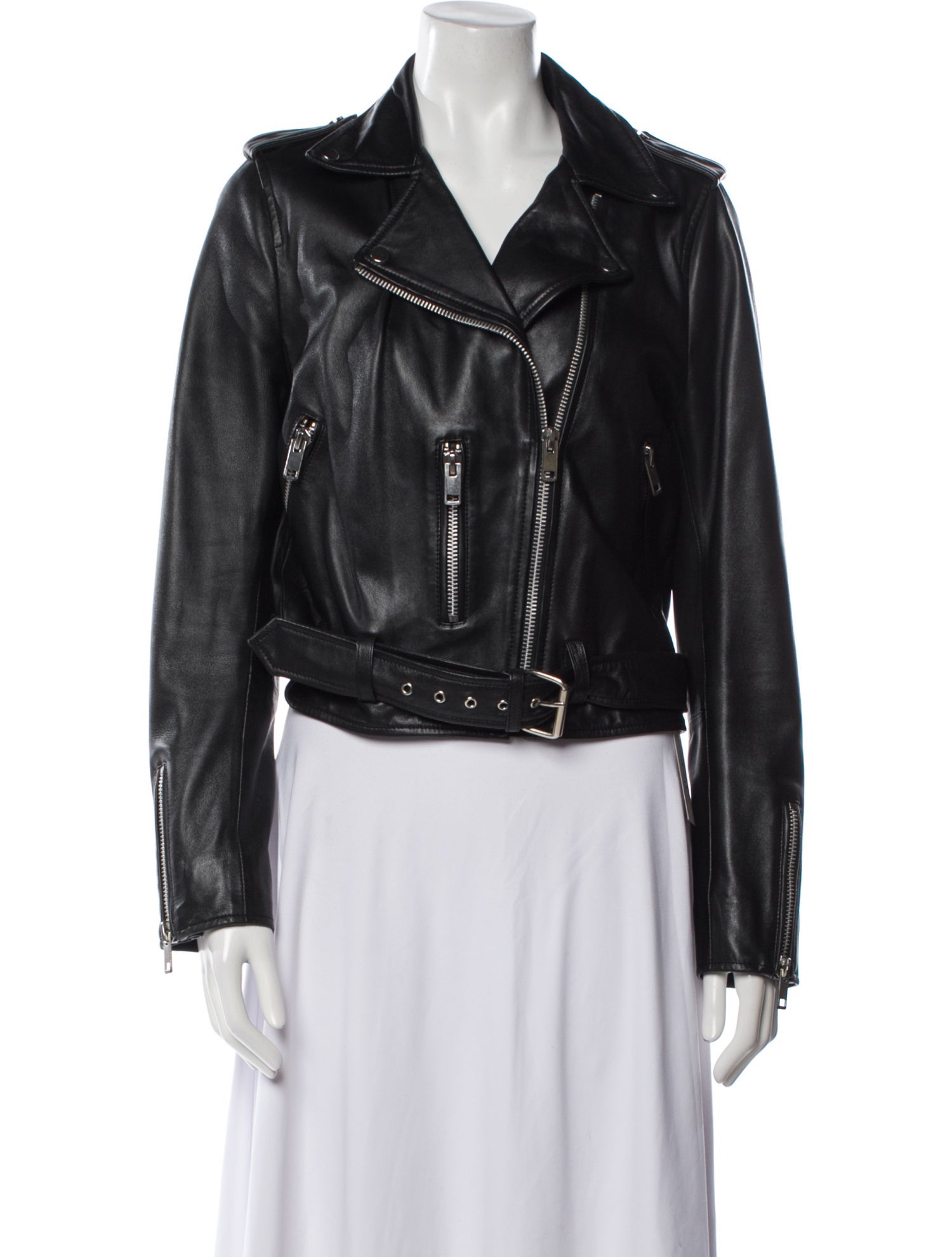 Walter Baker Leather Biker Jacket