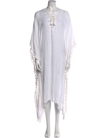 Walter Baker V-Neck Midi Length Dress