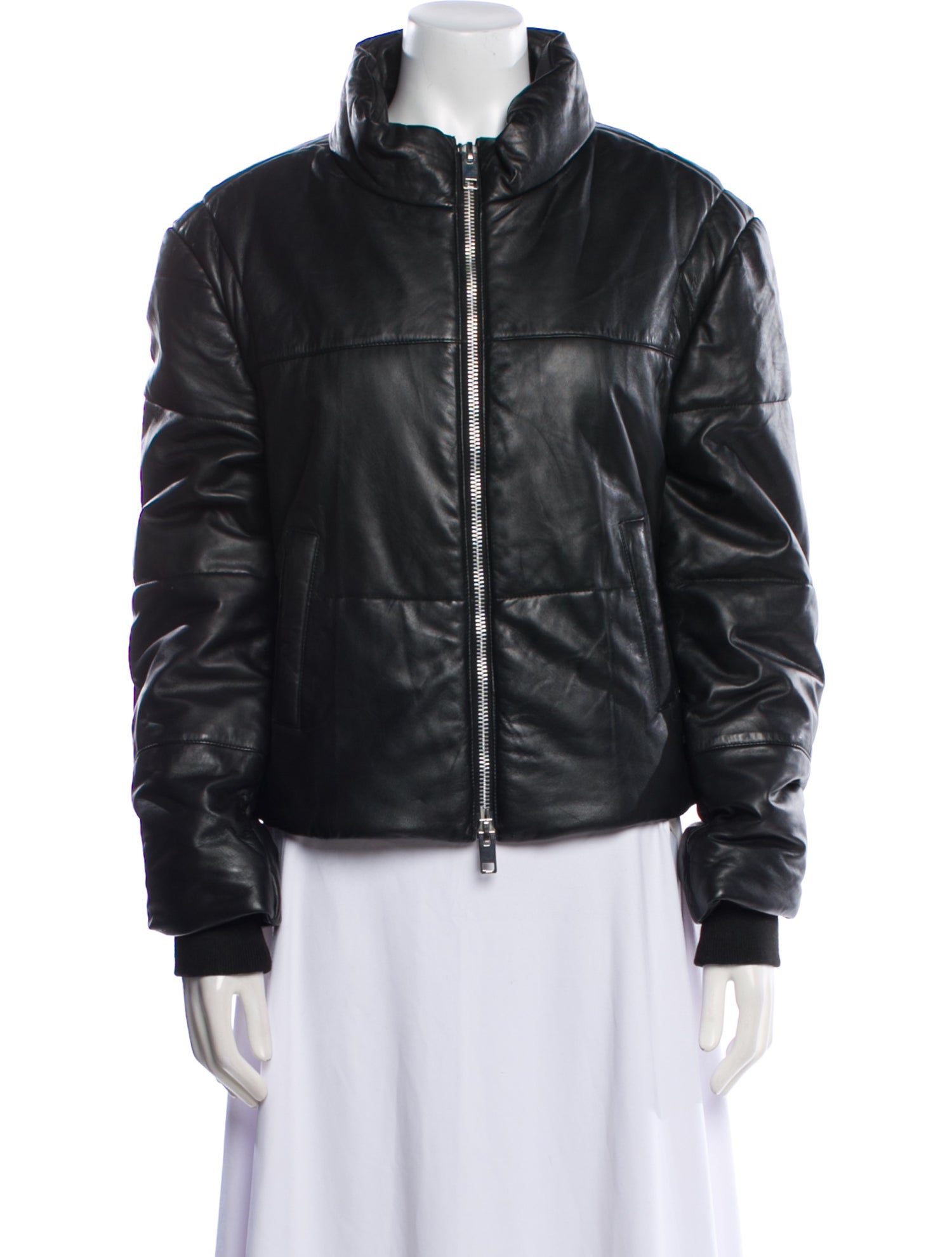 Walter Baker Leather Bomber Jacket w/ Tags