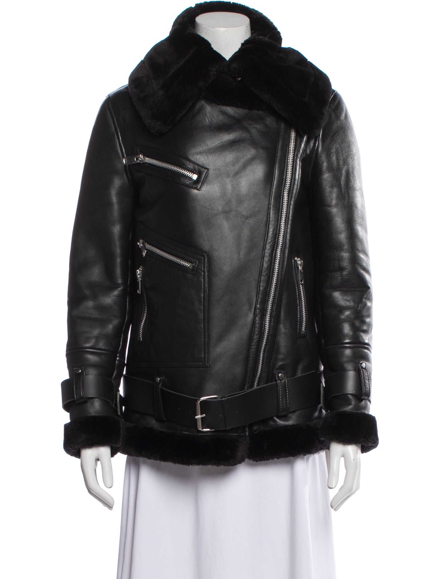 Walter Baker Leather Biker Jacket
