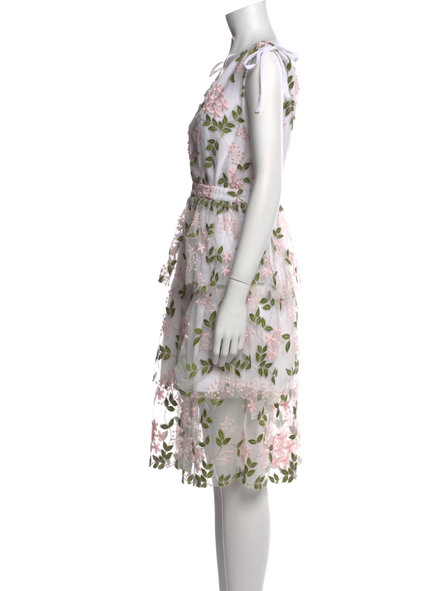 Walter Baker Floral Print Knee-Length Dress w/ Tags