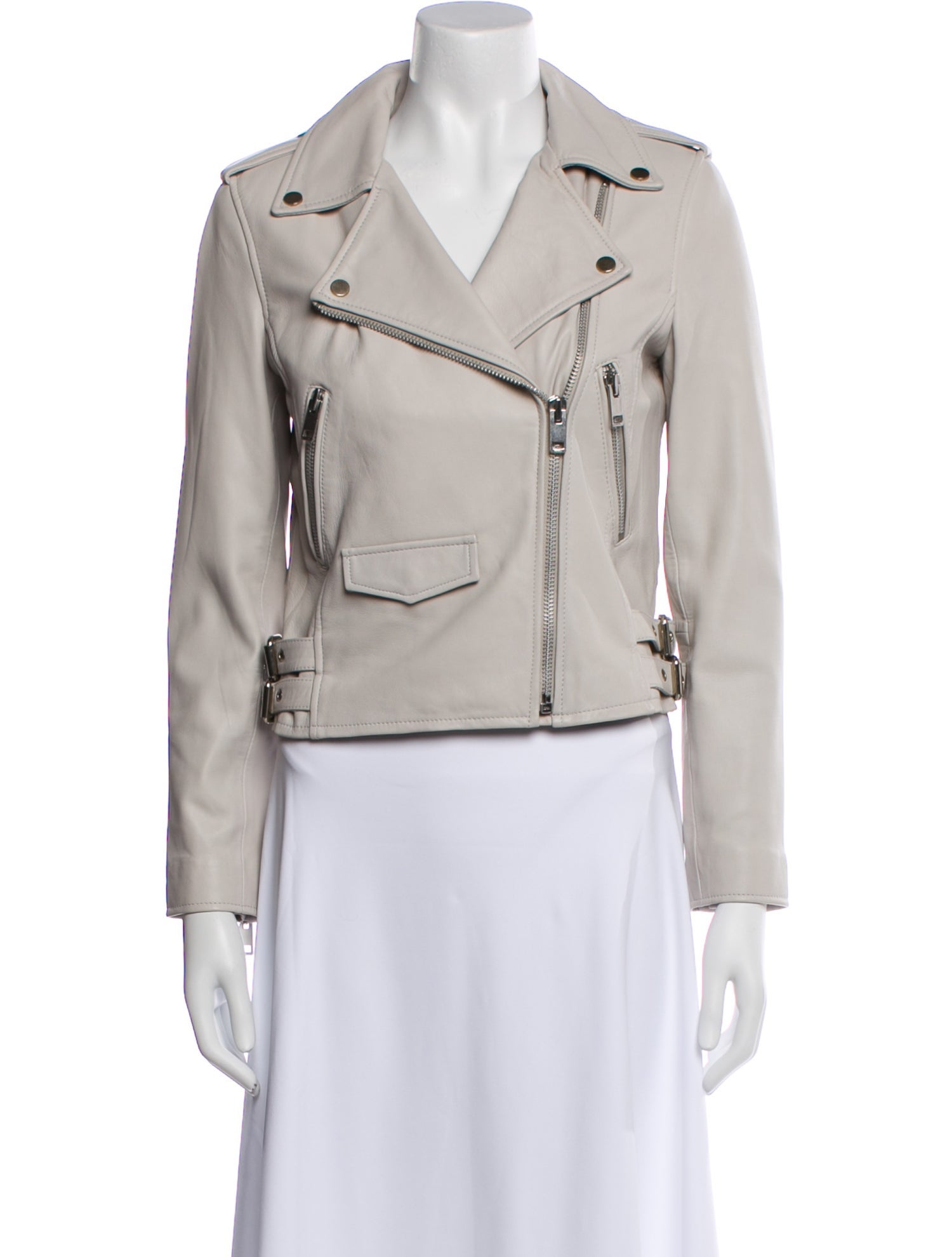 Walter Baker Lamb Leather Biker Jacket