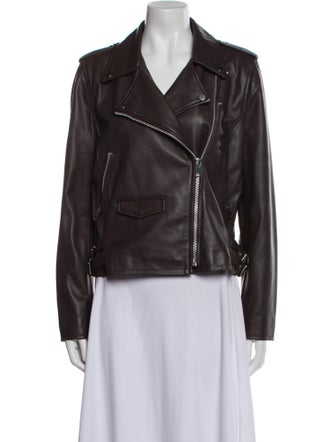 Walter Baker Lamb Leather Biker Jacket