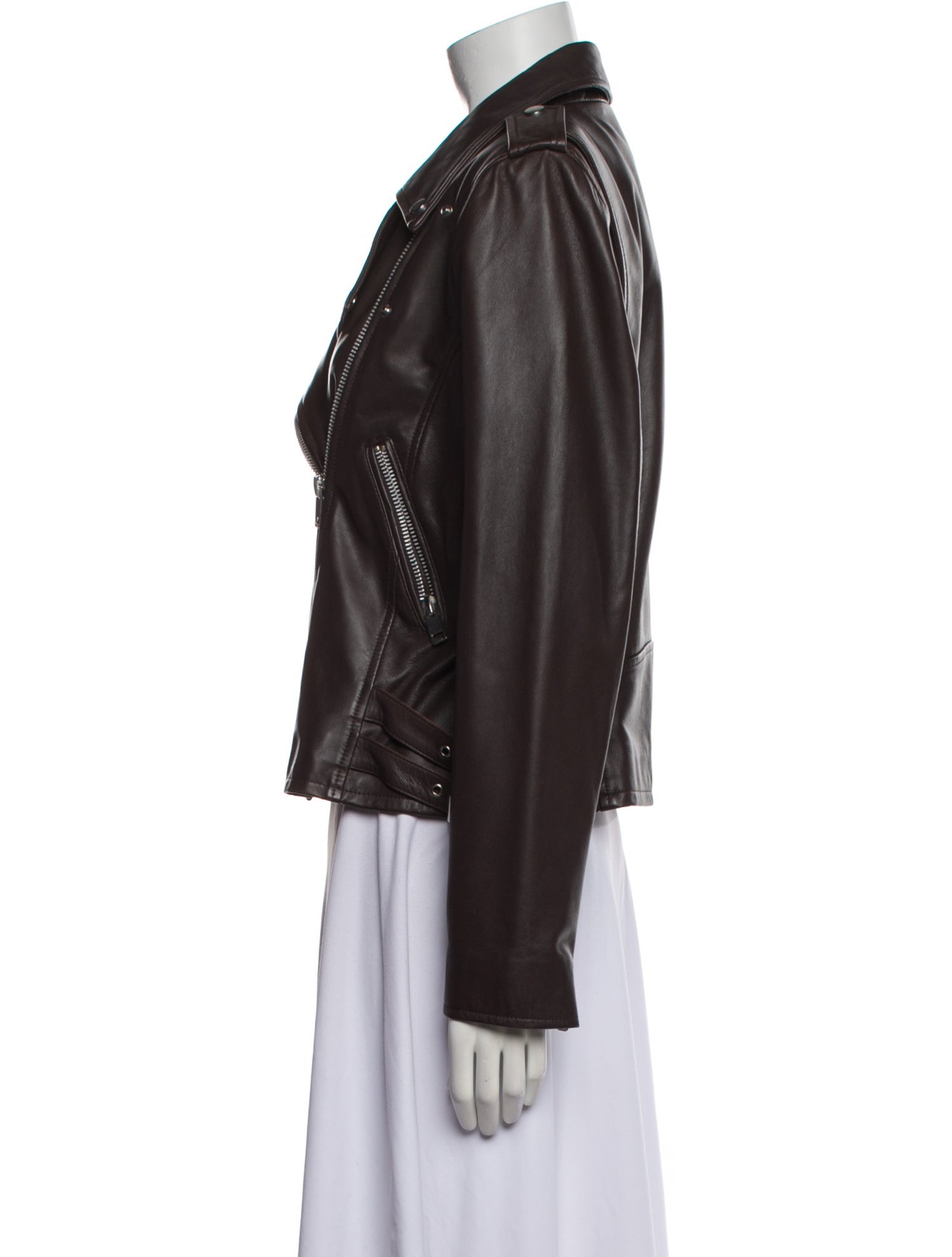 Walter Baker Lamb Leather Biker Jacket
