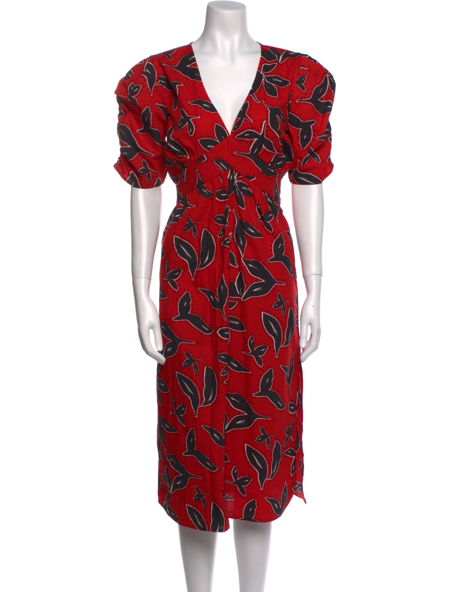 Walter Baker Printed Midi Length Dress