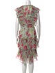 Walter Baker Printed Midi Length Dress