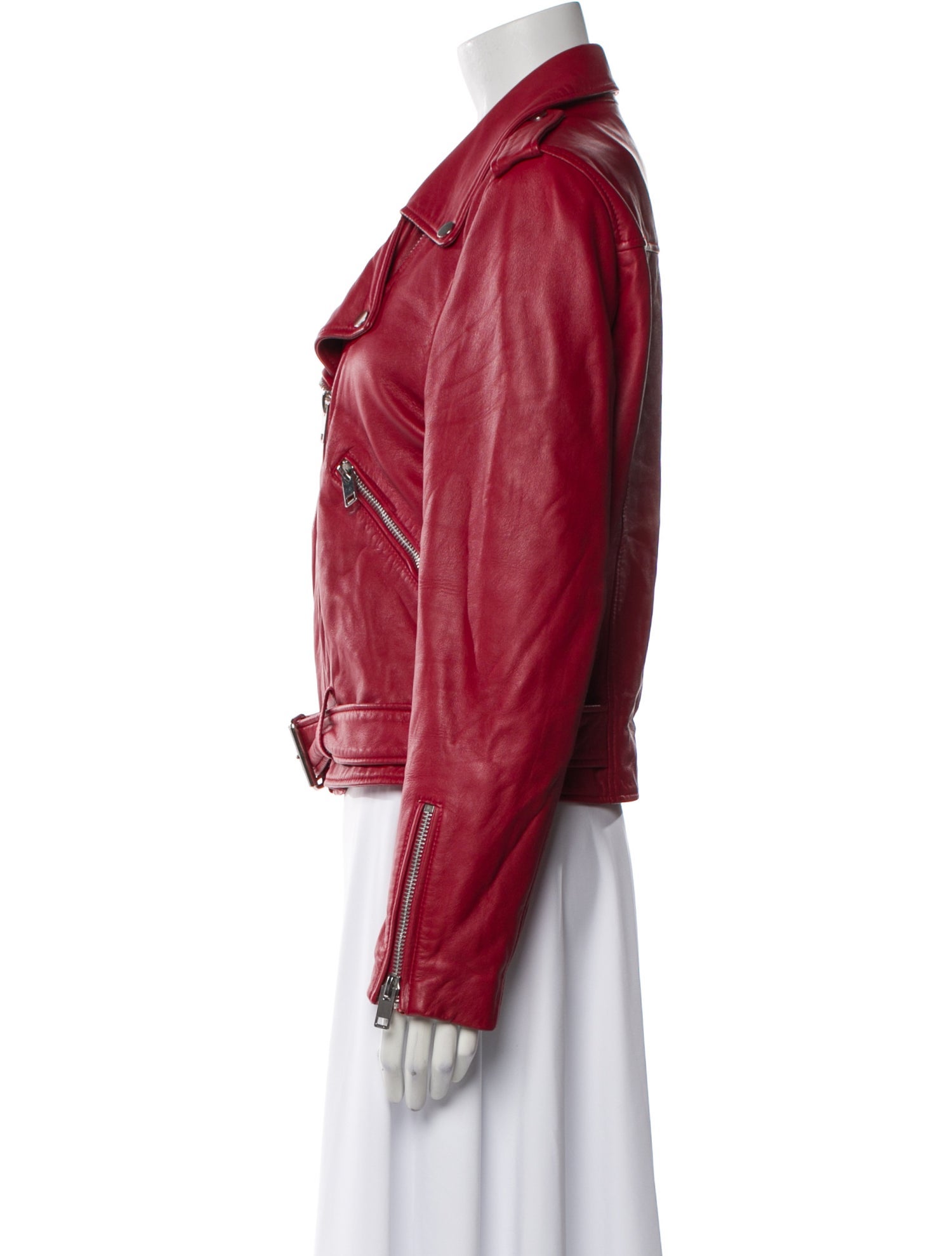 Walter Baker Lamb Leather Biker Jacket