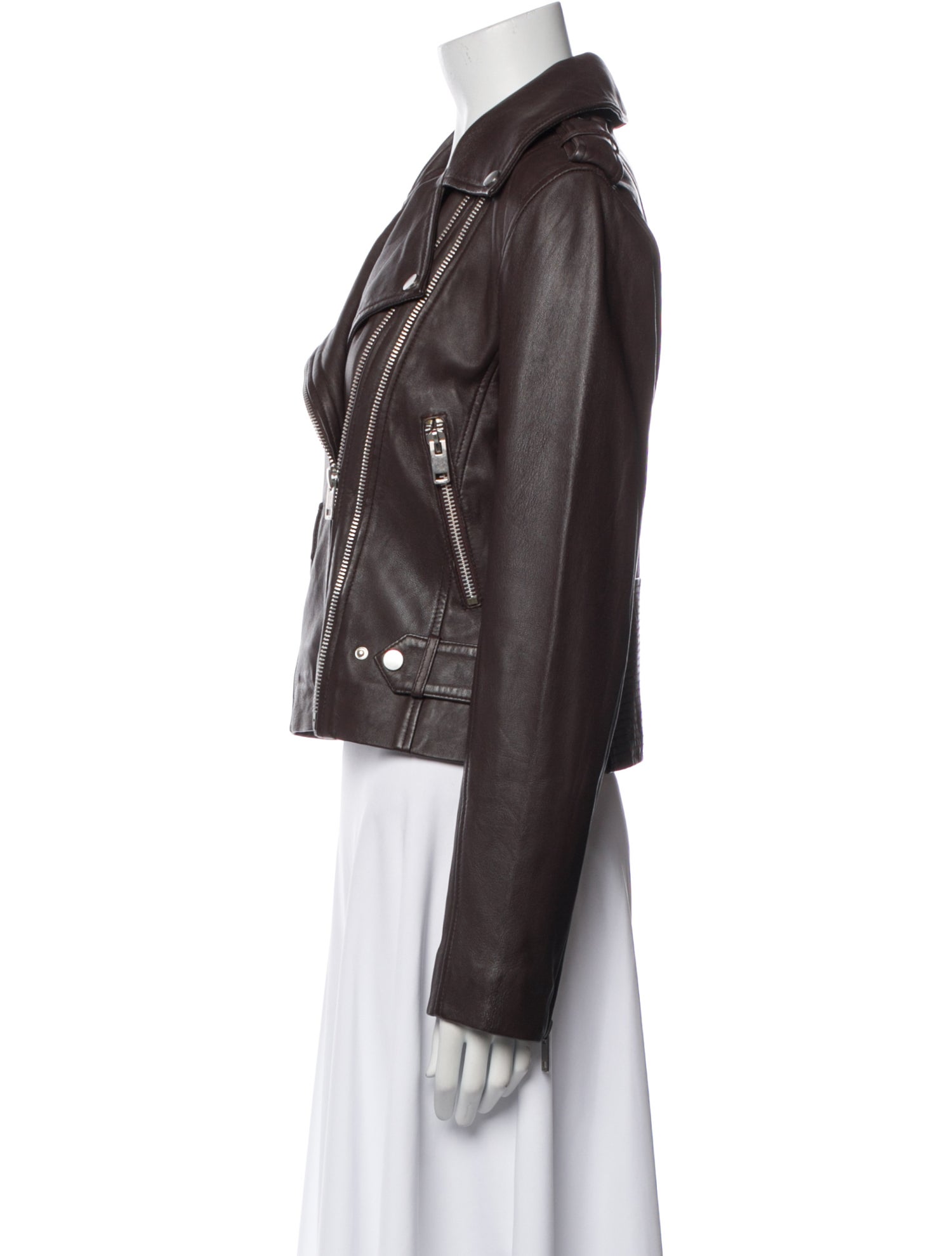 Walter Baker Lamb Leather Biker Jacket