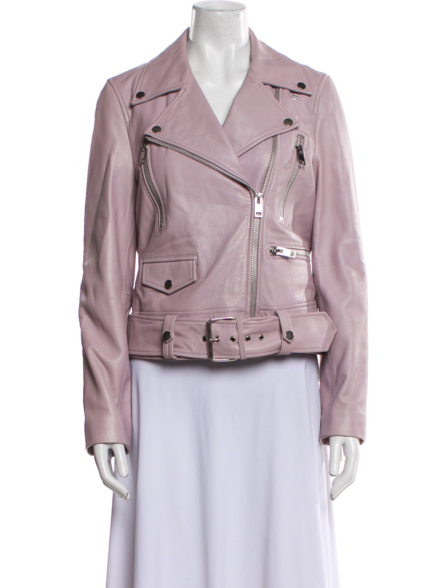 Walter Baker Lamb Leather Biker Jacket