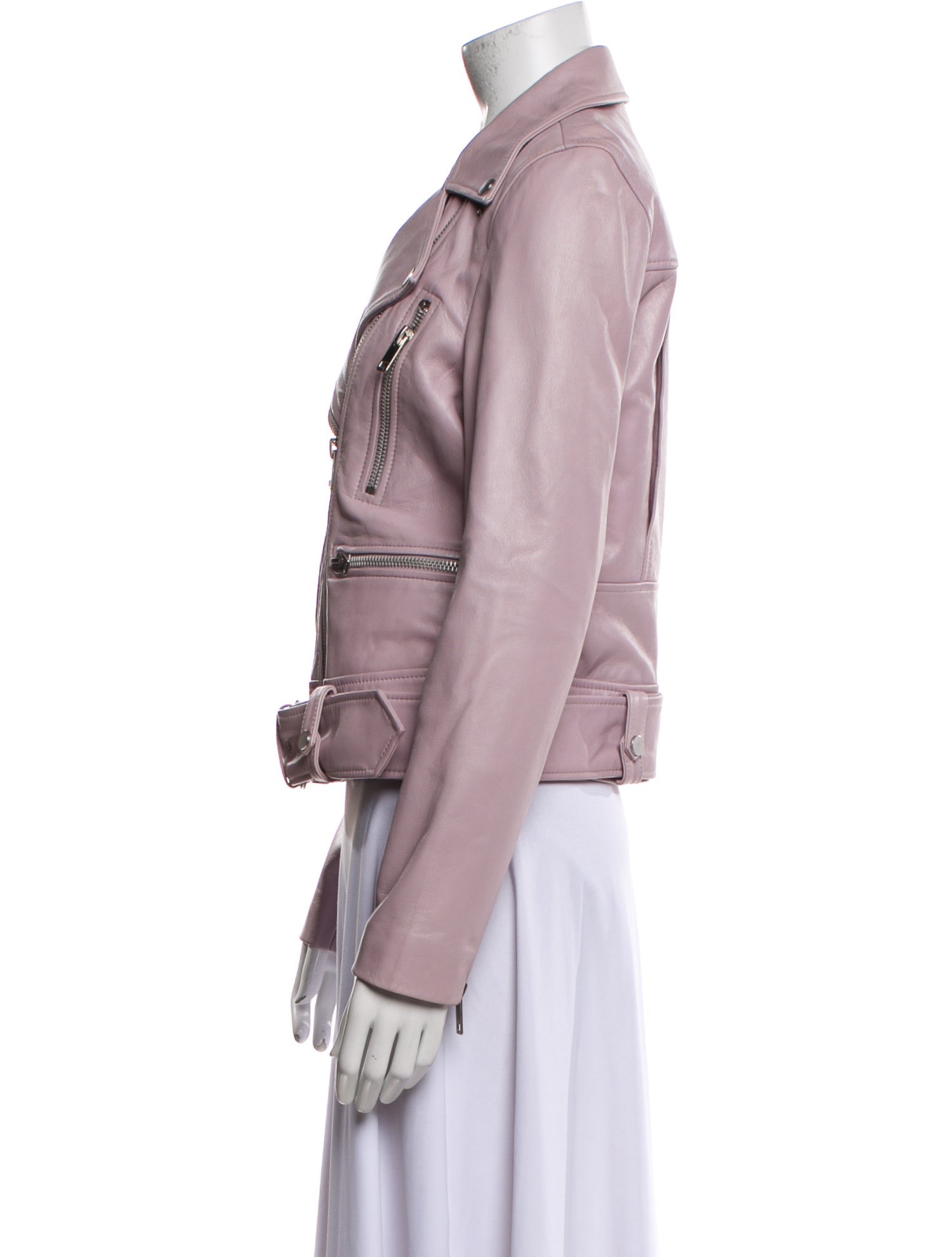 Walter Baker Lamb Leather Biker Jacket