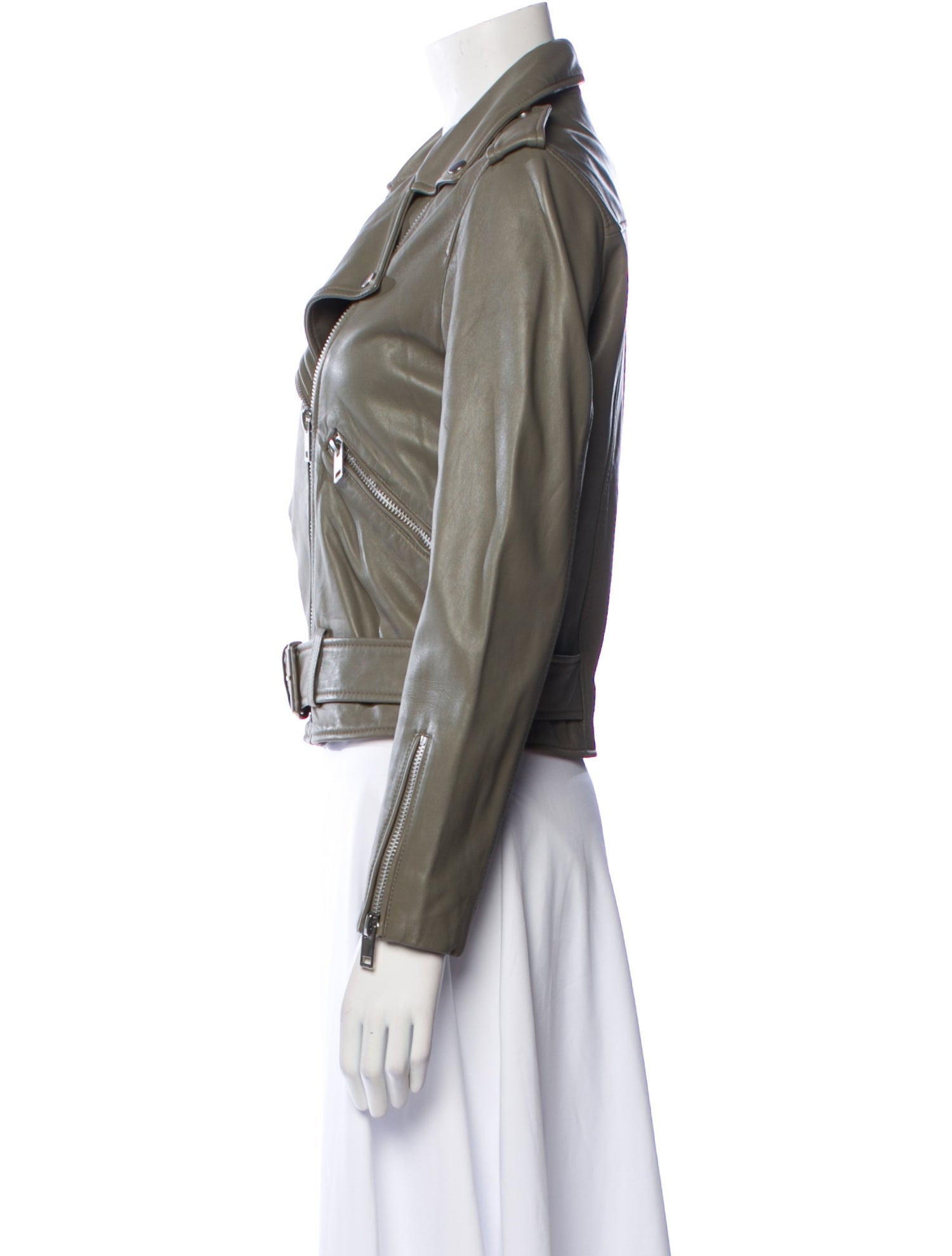 Walter Baker Lamb Leather Biker Jacket