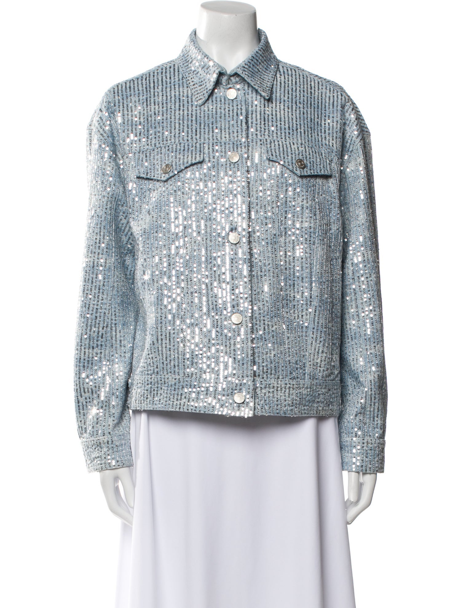 Walter Baker Printed Denim Jacket w/ Tags