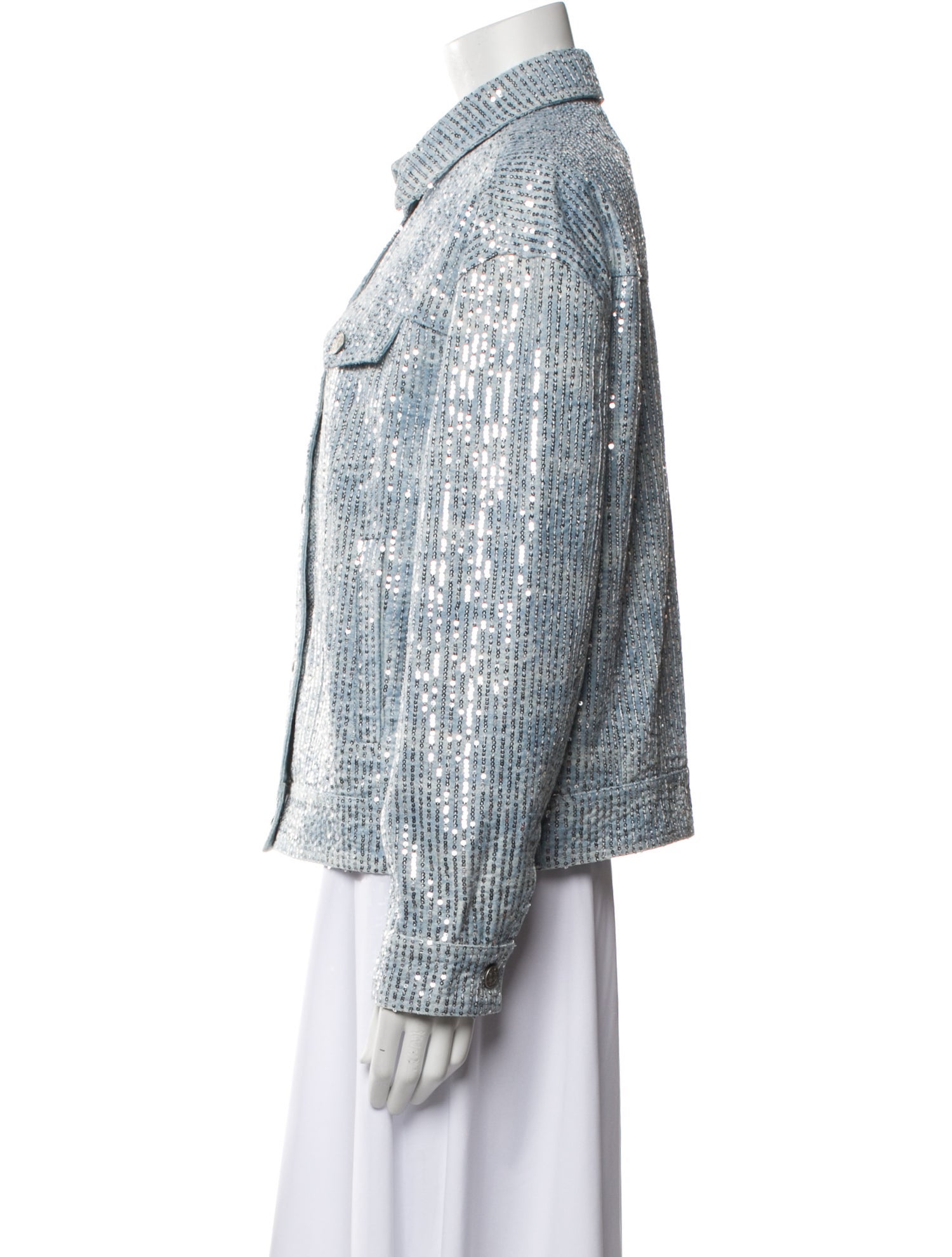 Walter Baker Printed Denim Jacket w/ Tags