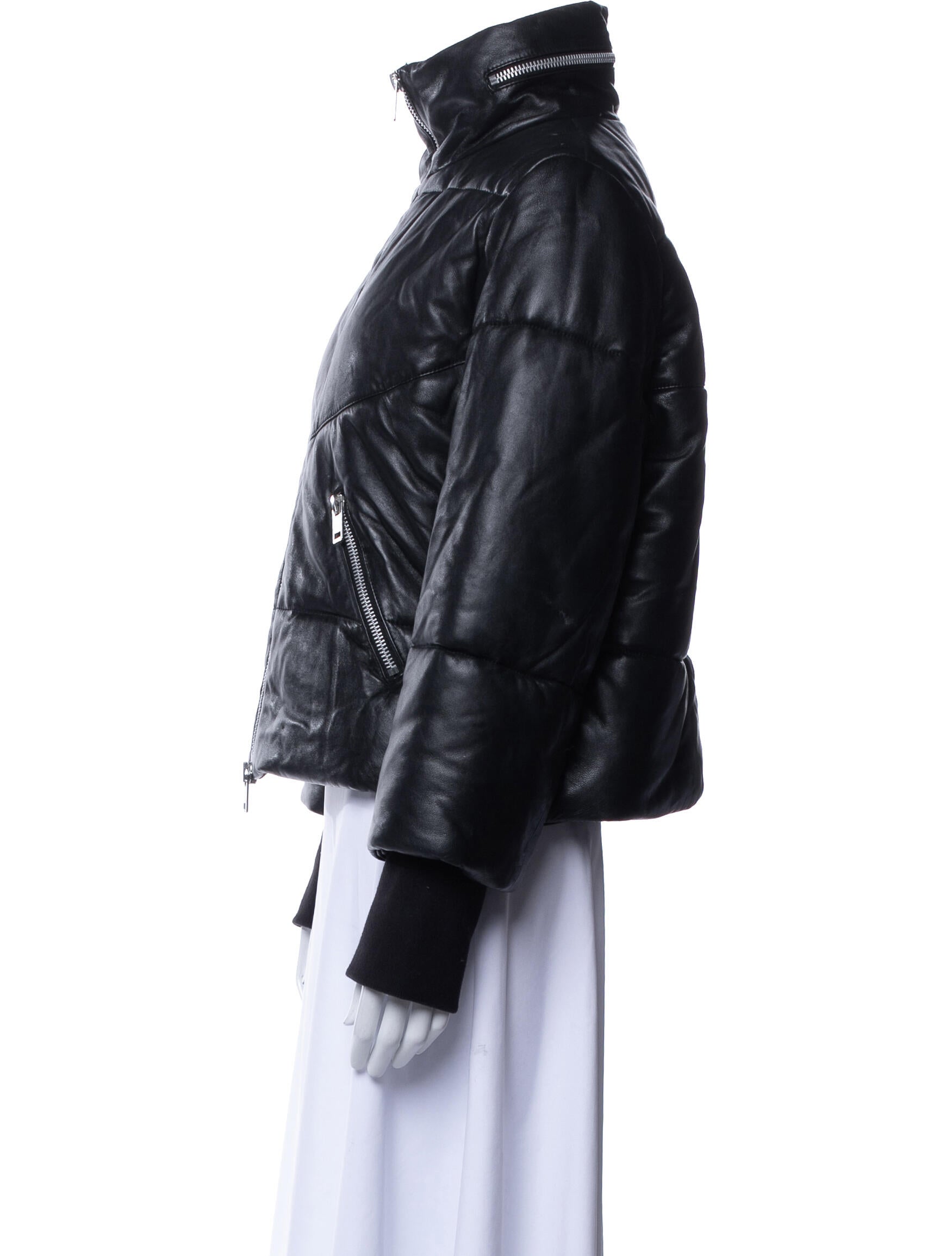 Walter Baker Lamb Leather Biker Jacket