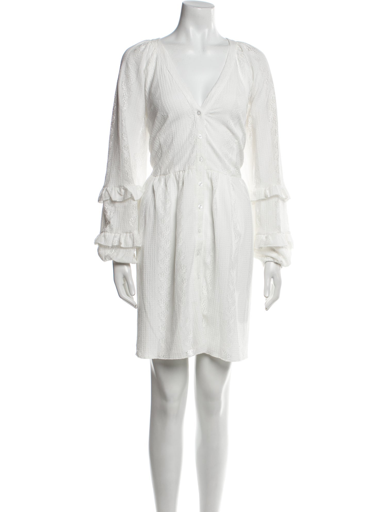 Walter Baker V-Neck Mini Dress