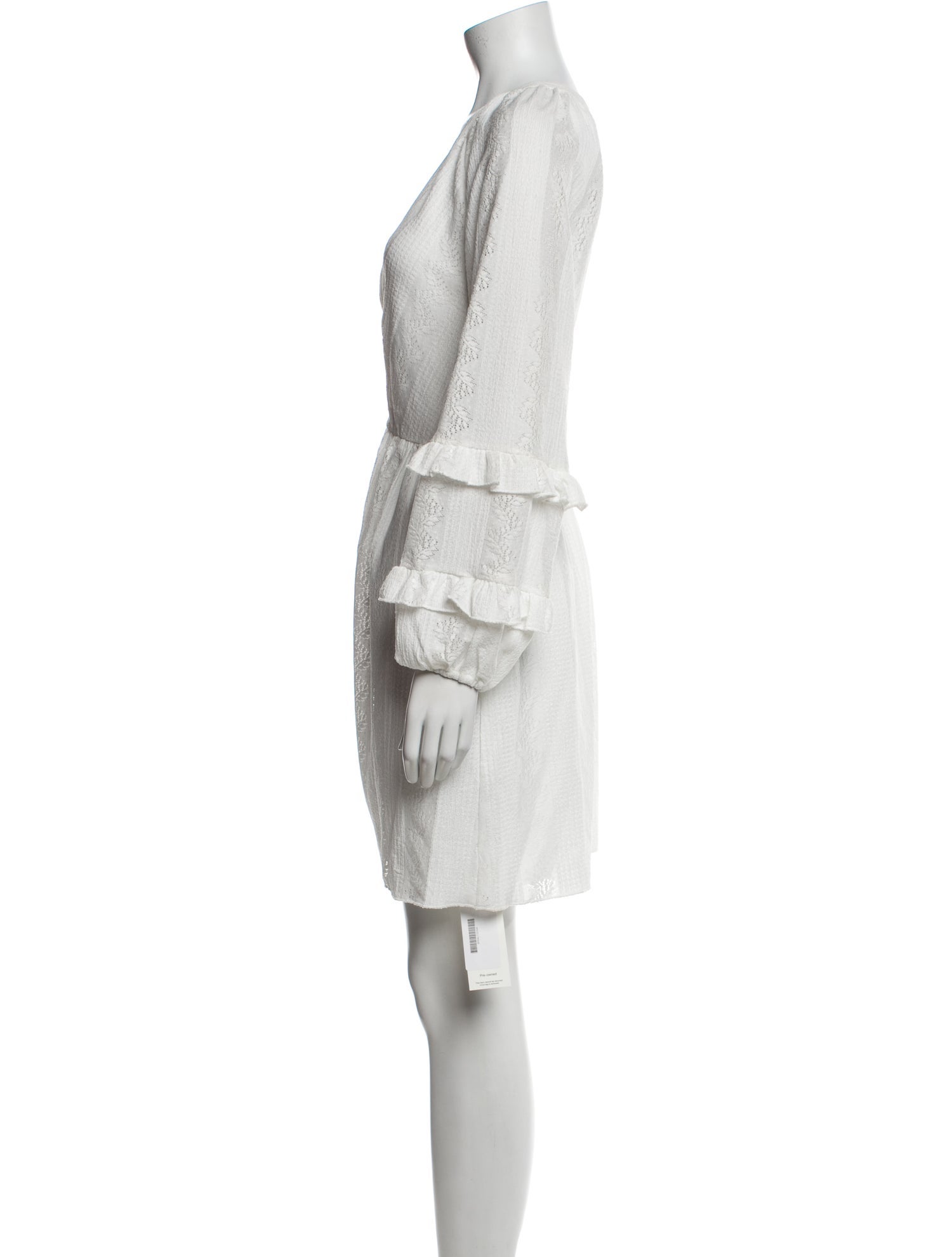 Walter Baker V-Neck Mini Dress