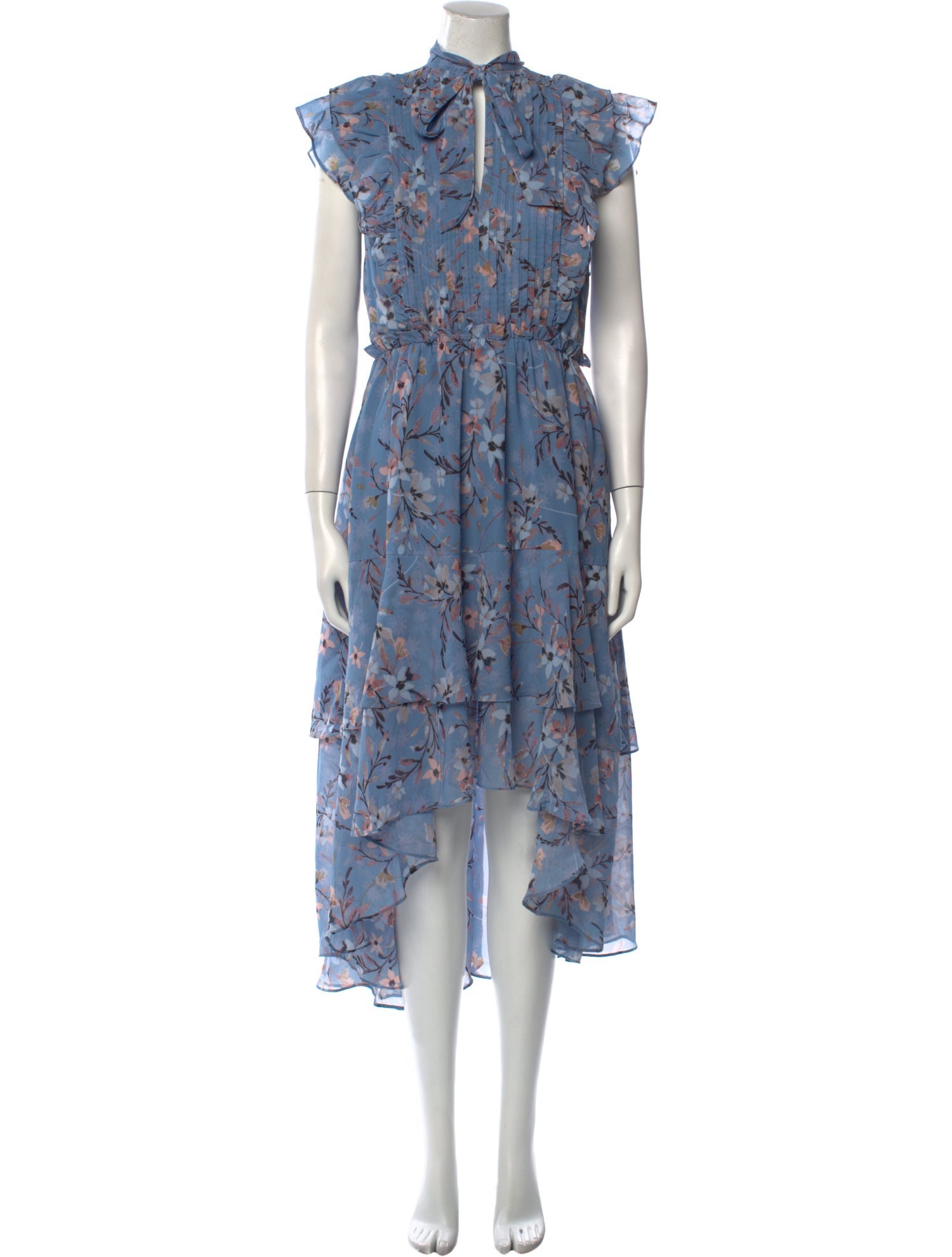 Walter Baker Floral Print Long Dress w/ Tags