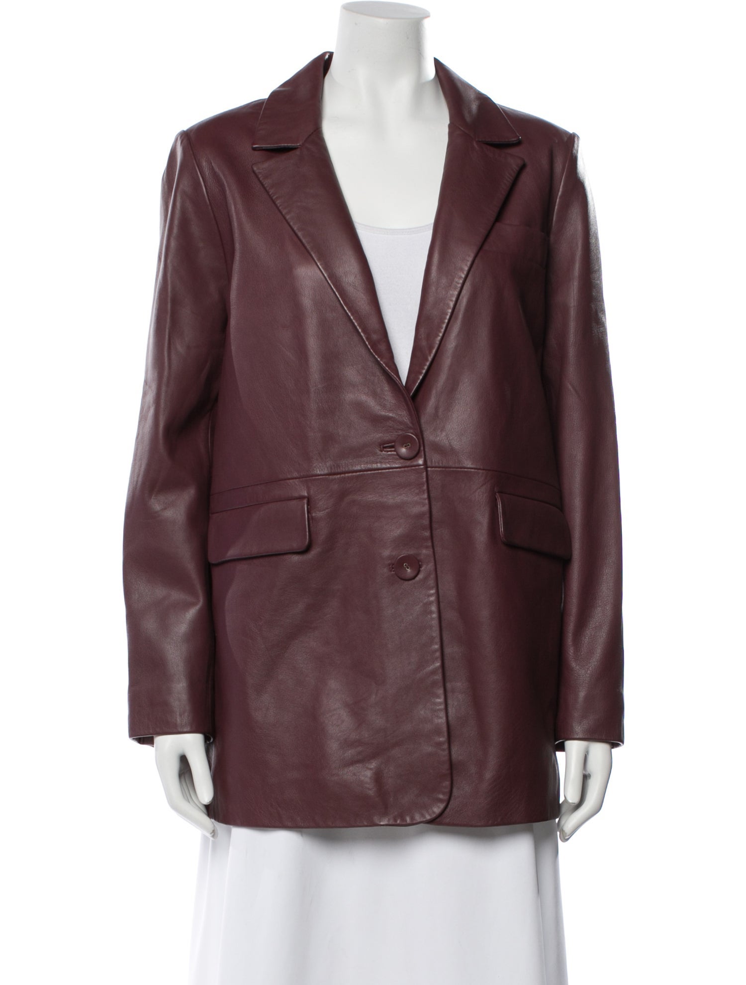 Walter Baker Lamb Leather Blazer