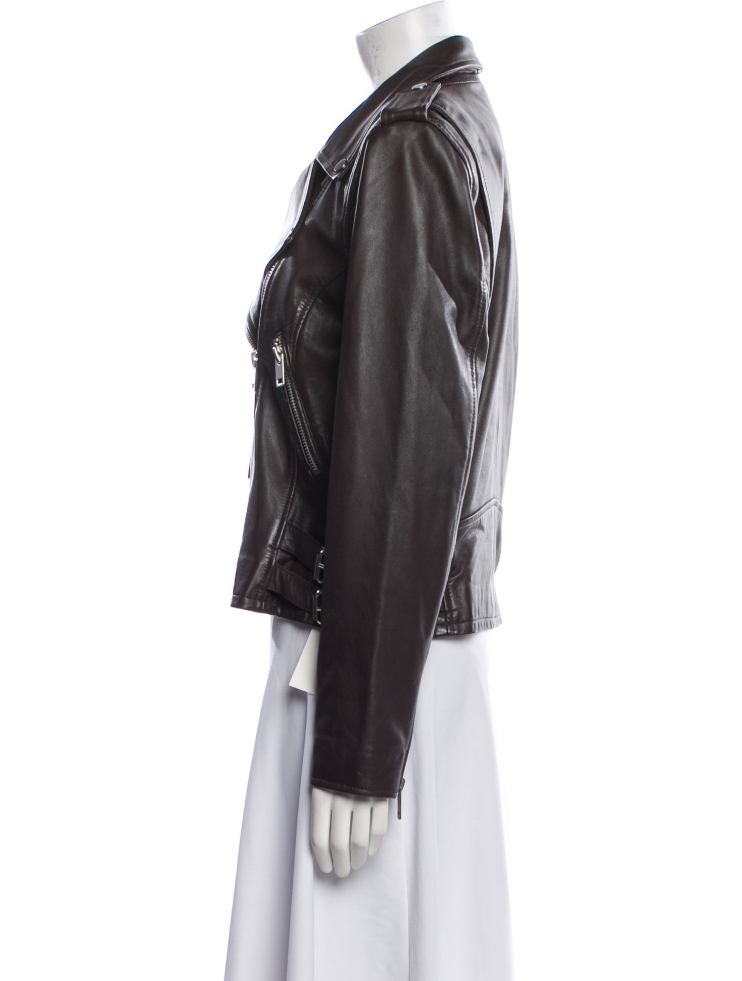 Walter Baker Lamb Leather Biker Jacket