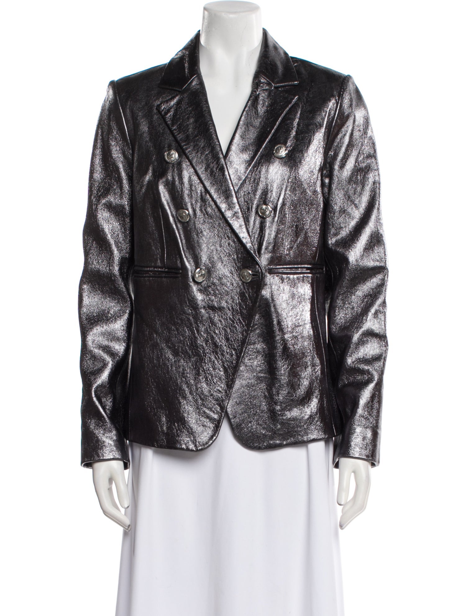 Walter Baker Leather Printed Blazer w/ Tags