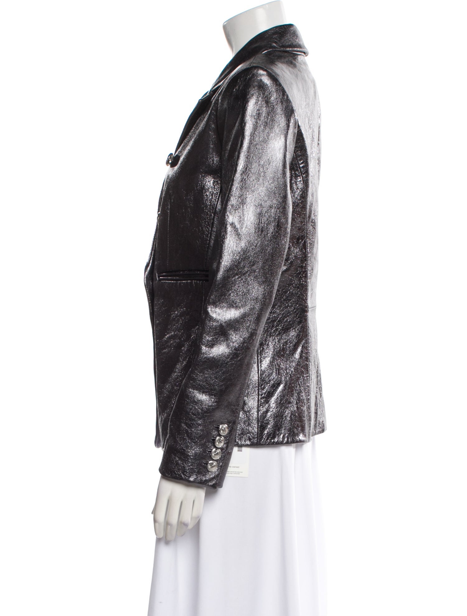 Walter Baker Leather Printed Blazer w/ Tags