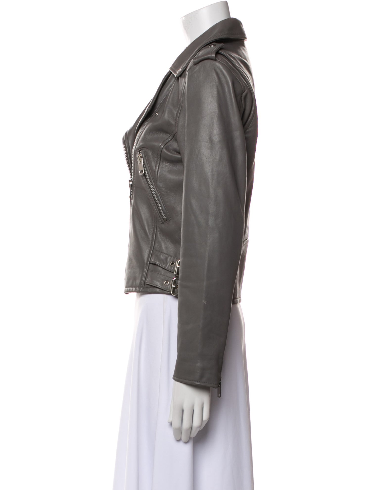 Walter Baker Lamb Leather Biker Jacket