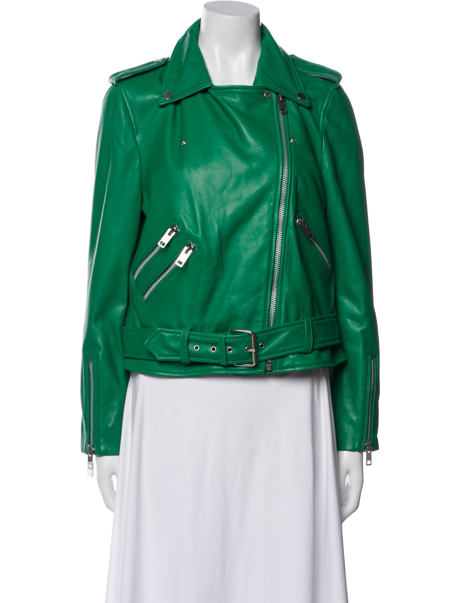 Walter Baker Lamb Leather Biker Jacket w/ Tags