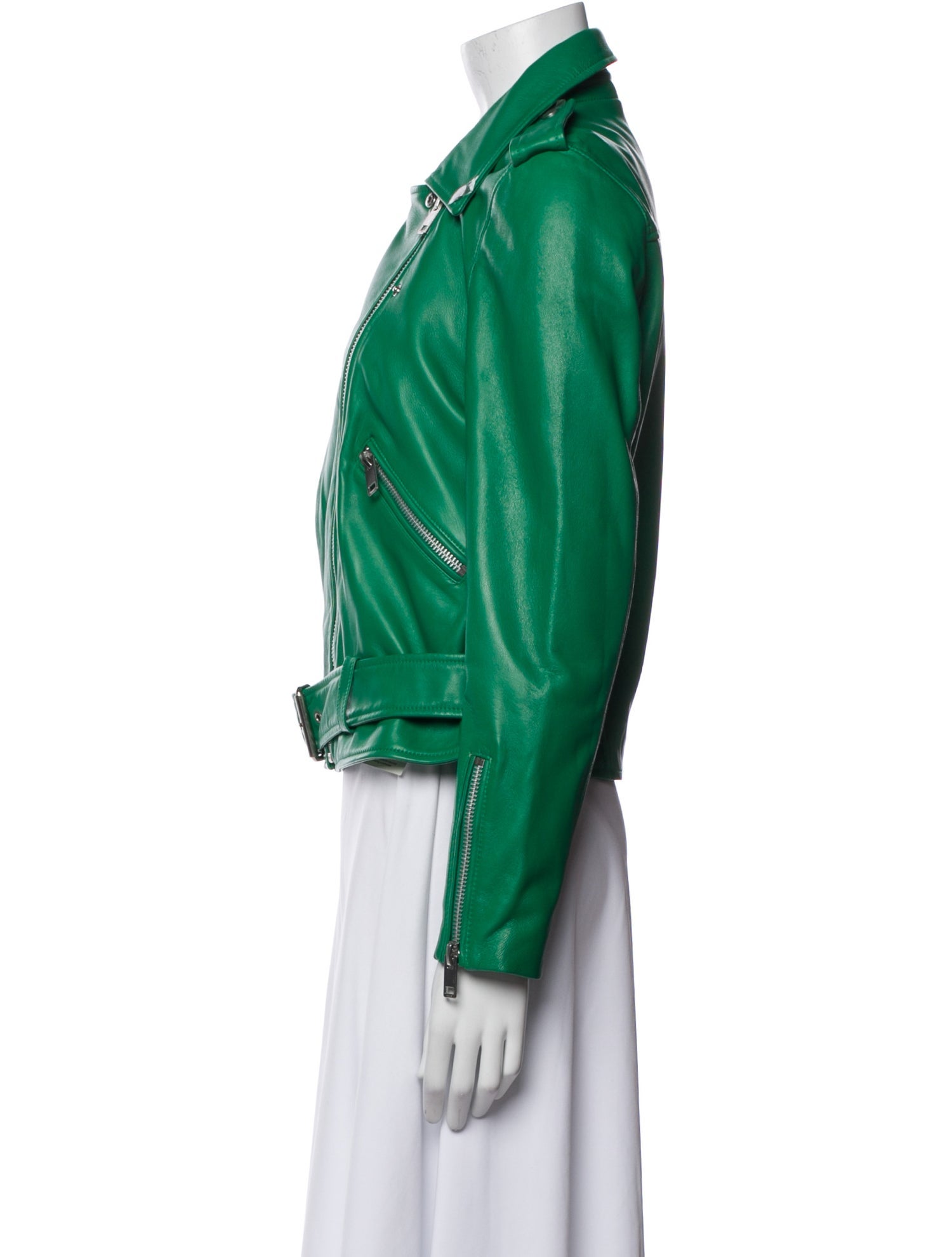 Walter Baker Lamb Leather Biker Jacket w/ Tags