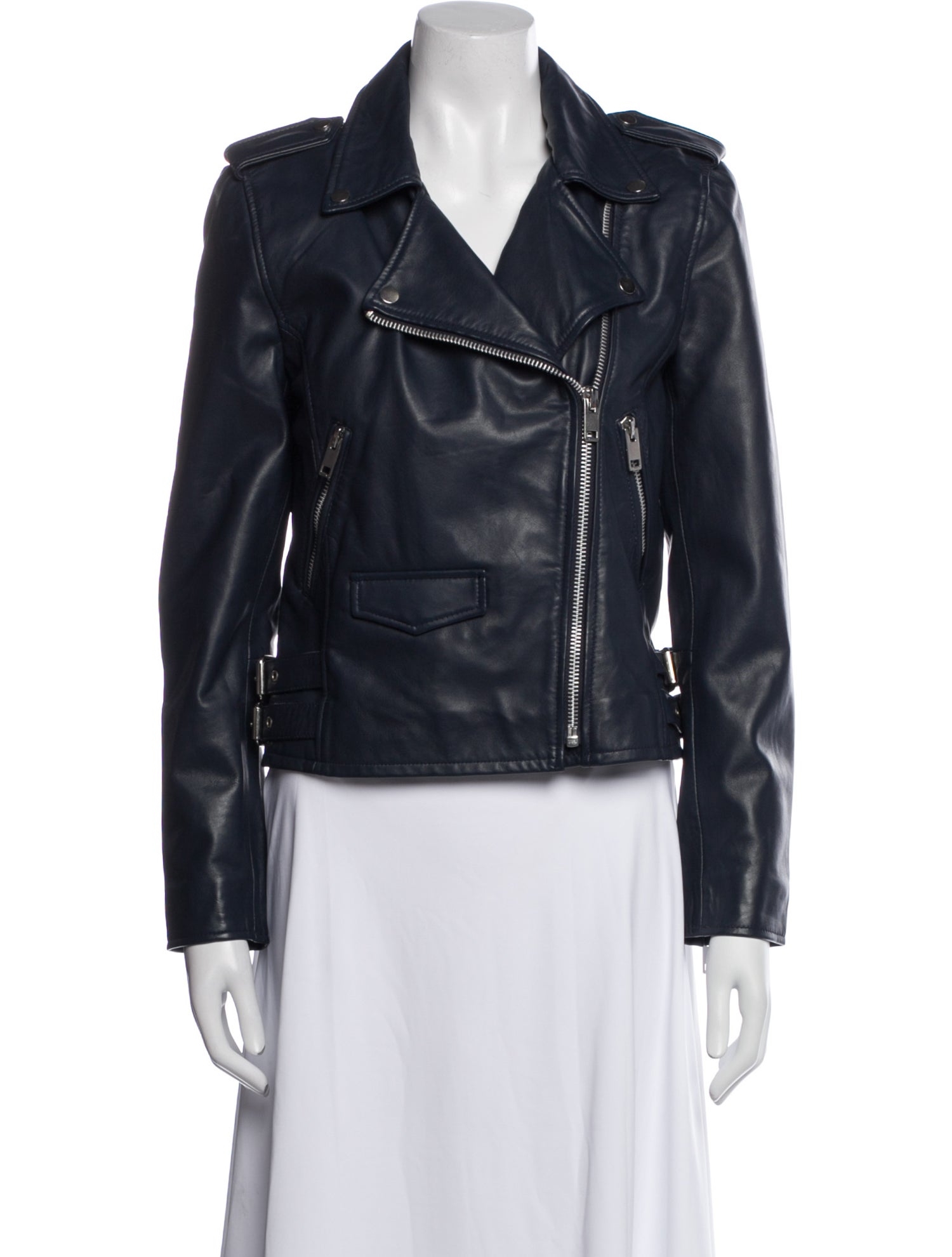 Walter Baker Lamb Leather Biker Jacket
