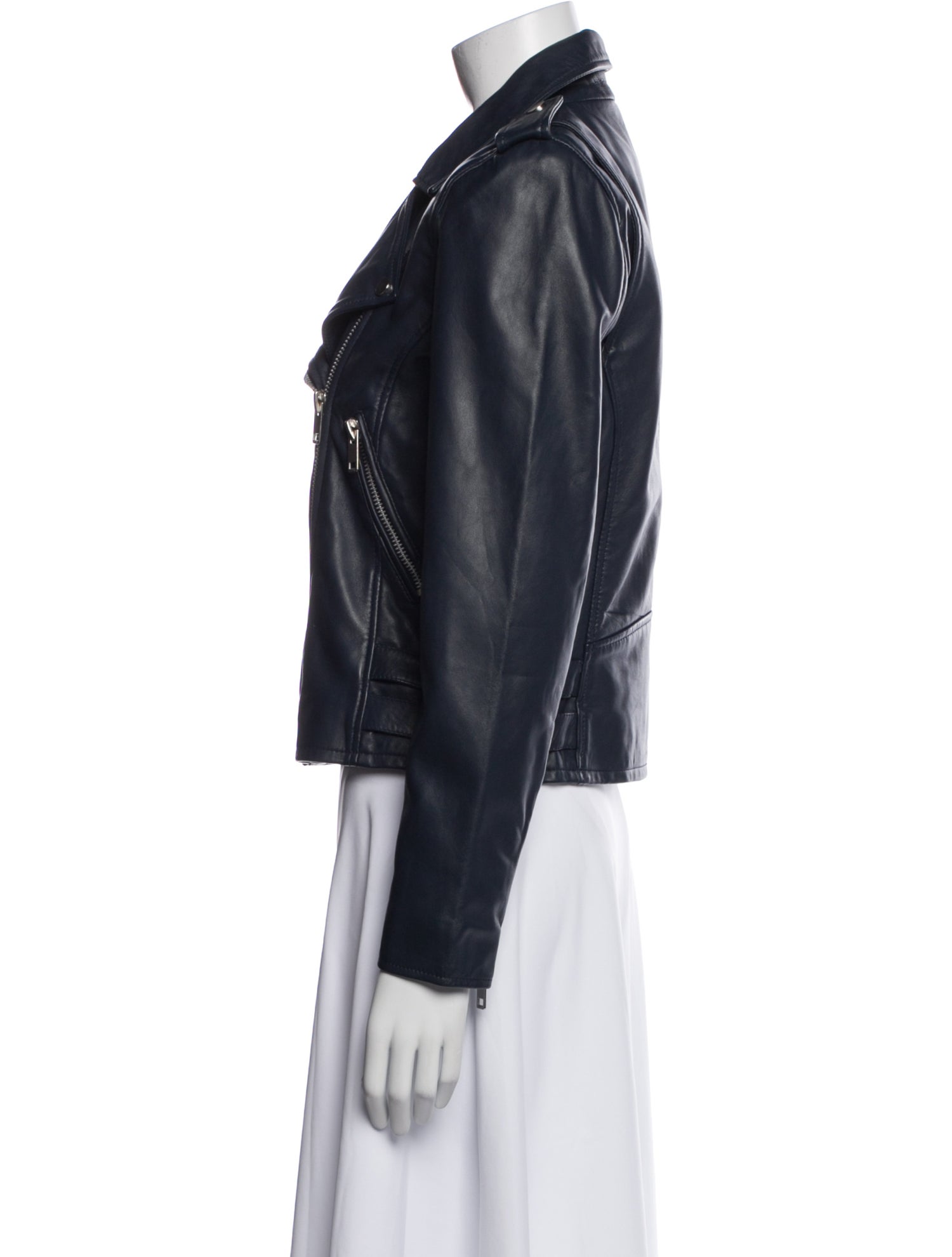 Walter Baker Lamb Leather Biker Jacket