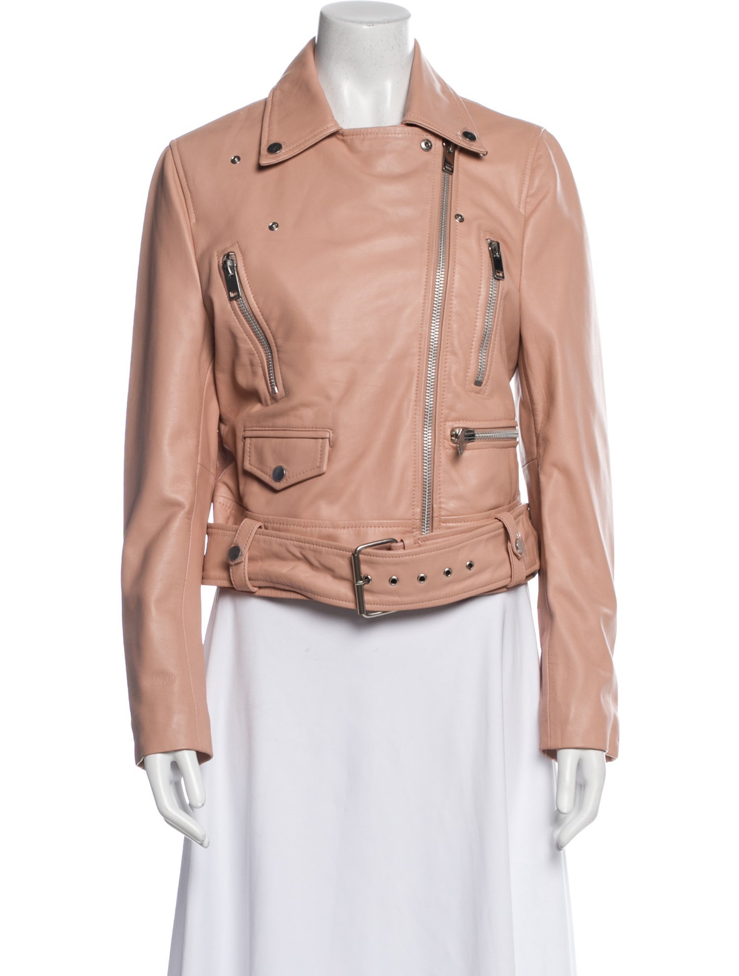 Walter Baker Lamb Leather Biker Jacket