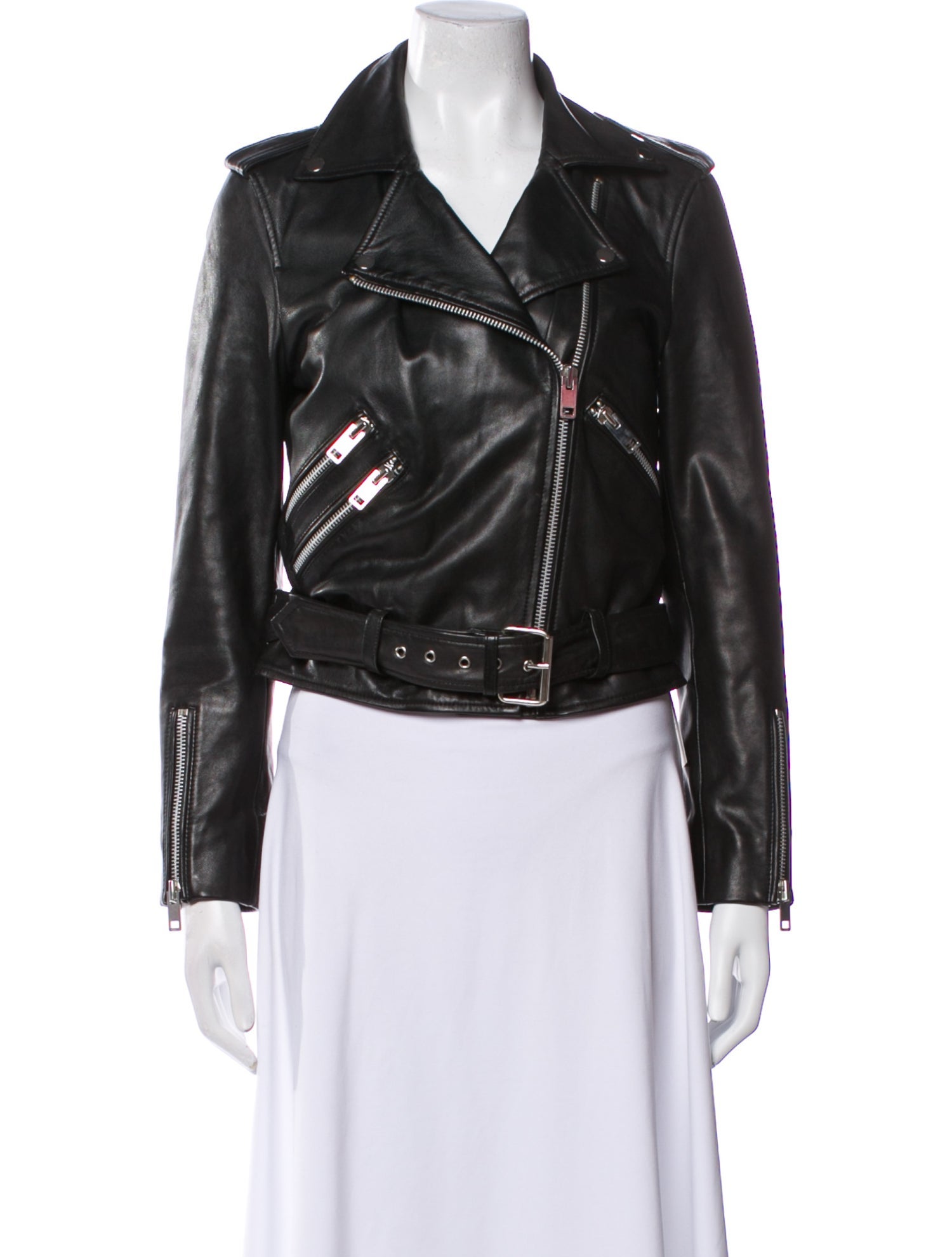 Walter Baker Leather Biker Jacket