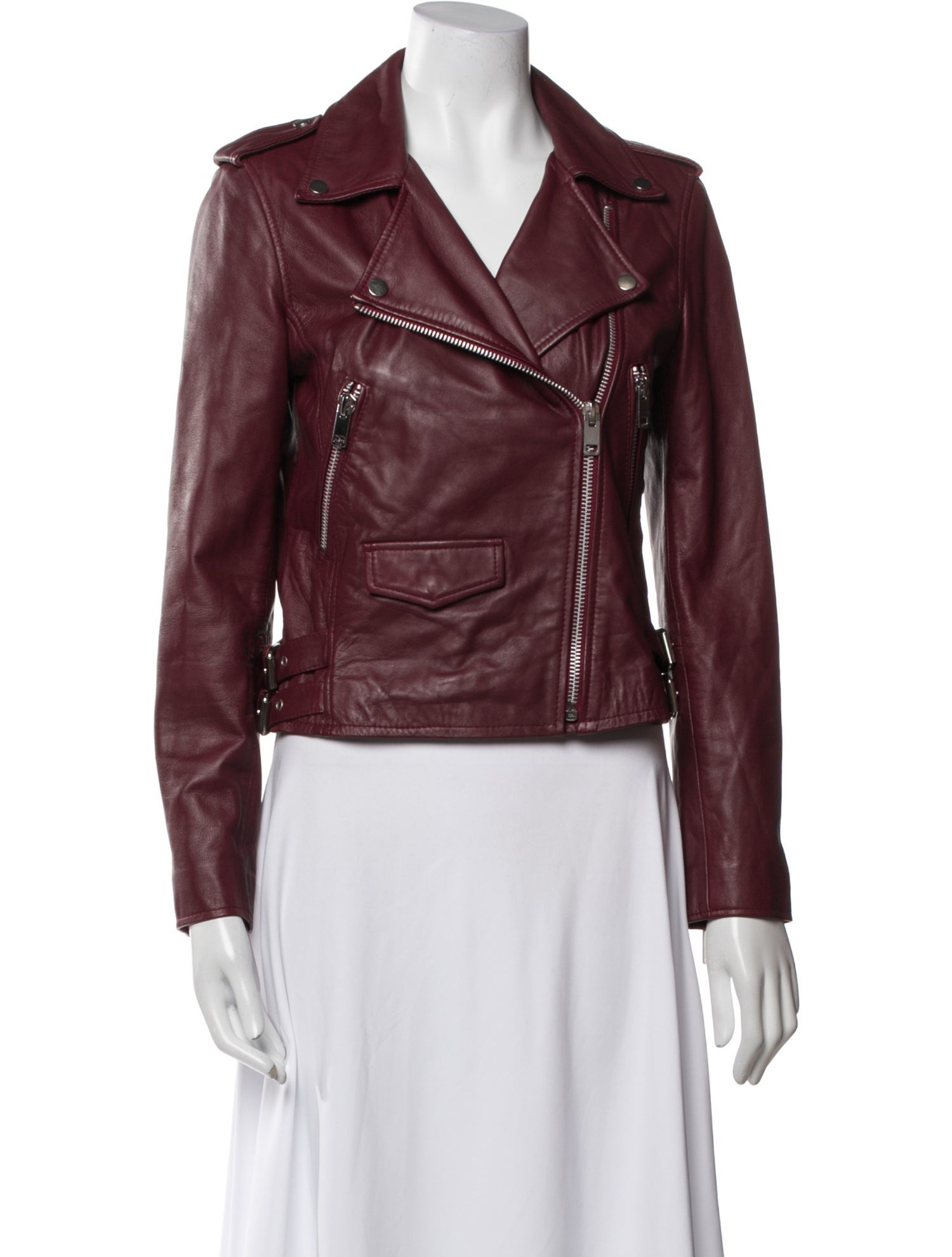 Walter Baker Lamb Leather Biker Jacket