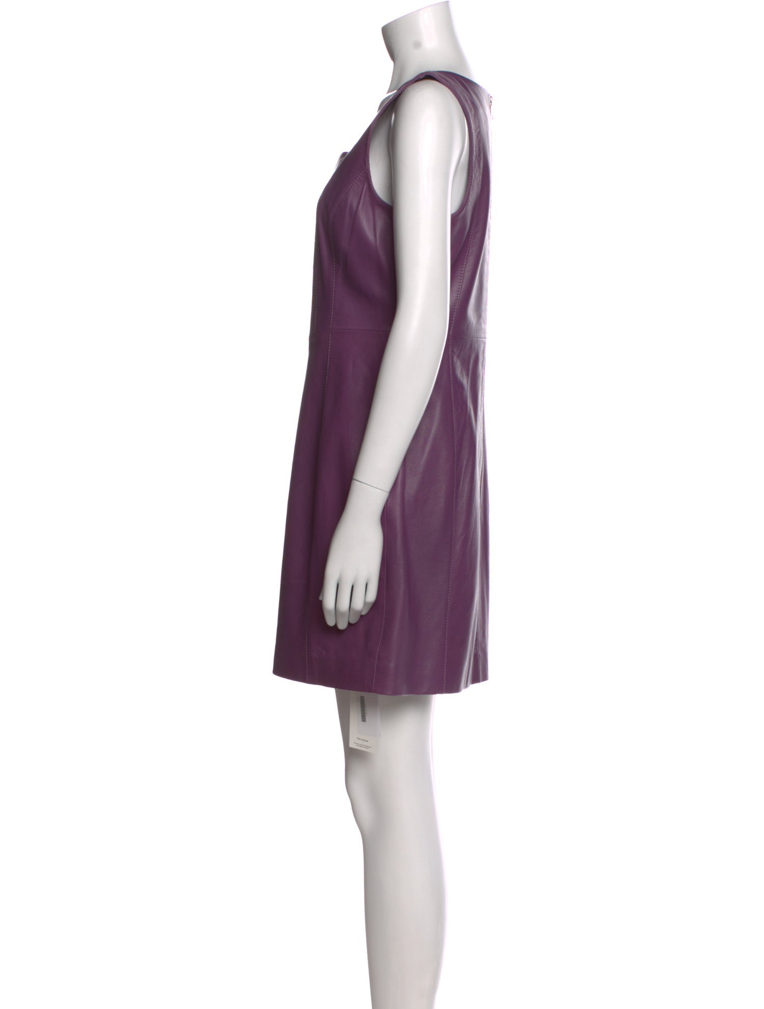 Walter Baker Lamb Leather Mini Dress