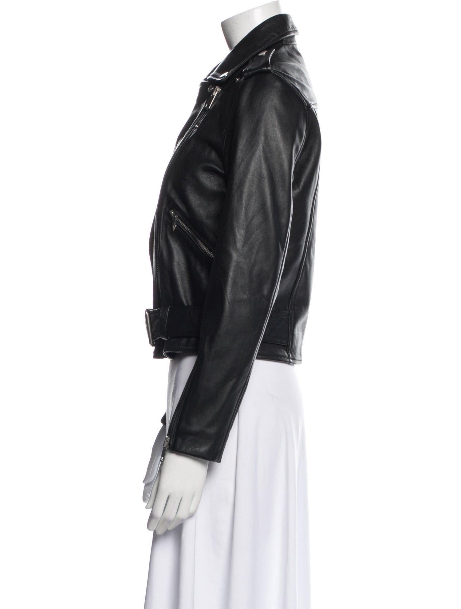 Walter Baker Lamb Leather Biker Jacket