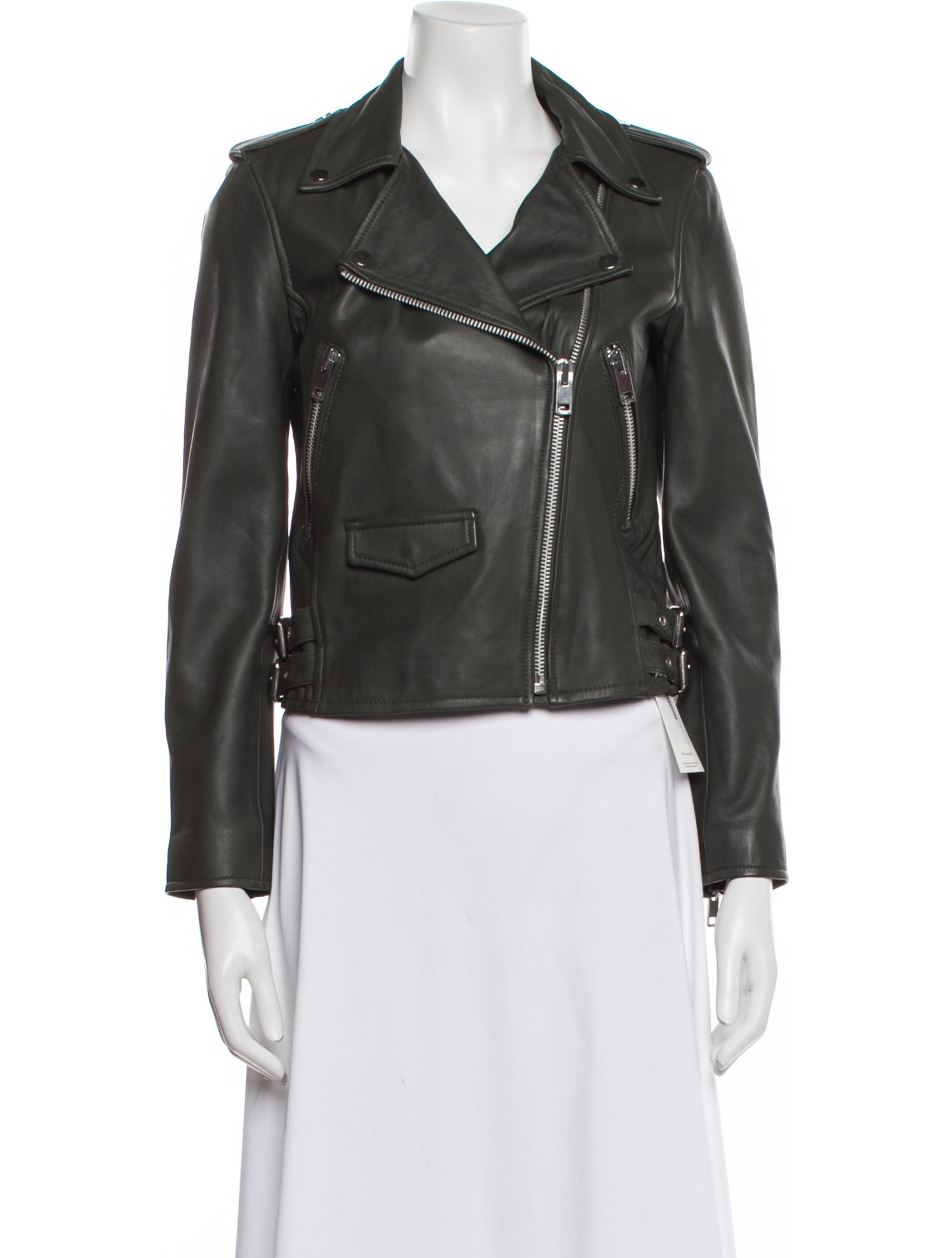 Walter Baker Lamb Leather Biker Jacket