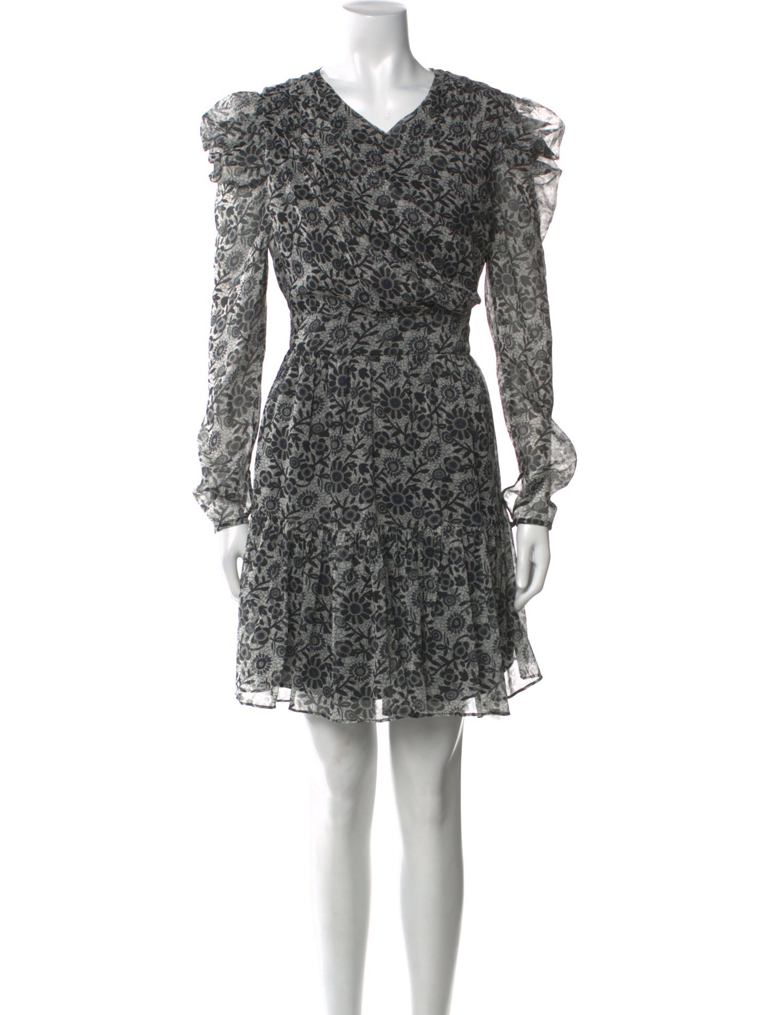 Walter Baker Floral Print Mini Dress w/ Tags