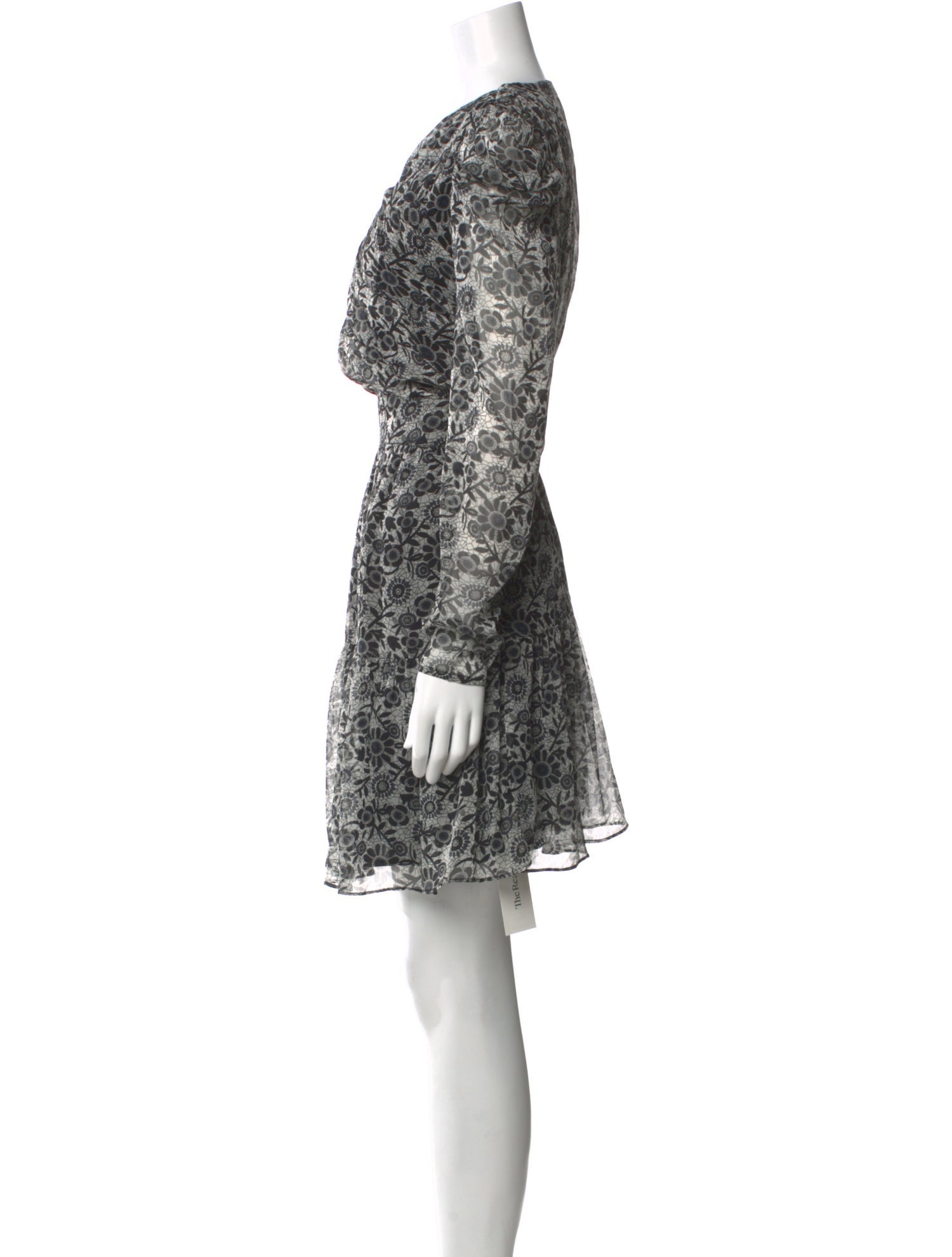 Walter Baker Floral Print Mini Dress w/ Tags