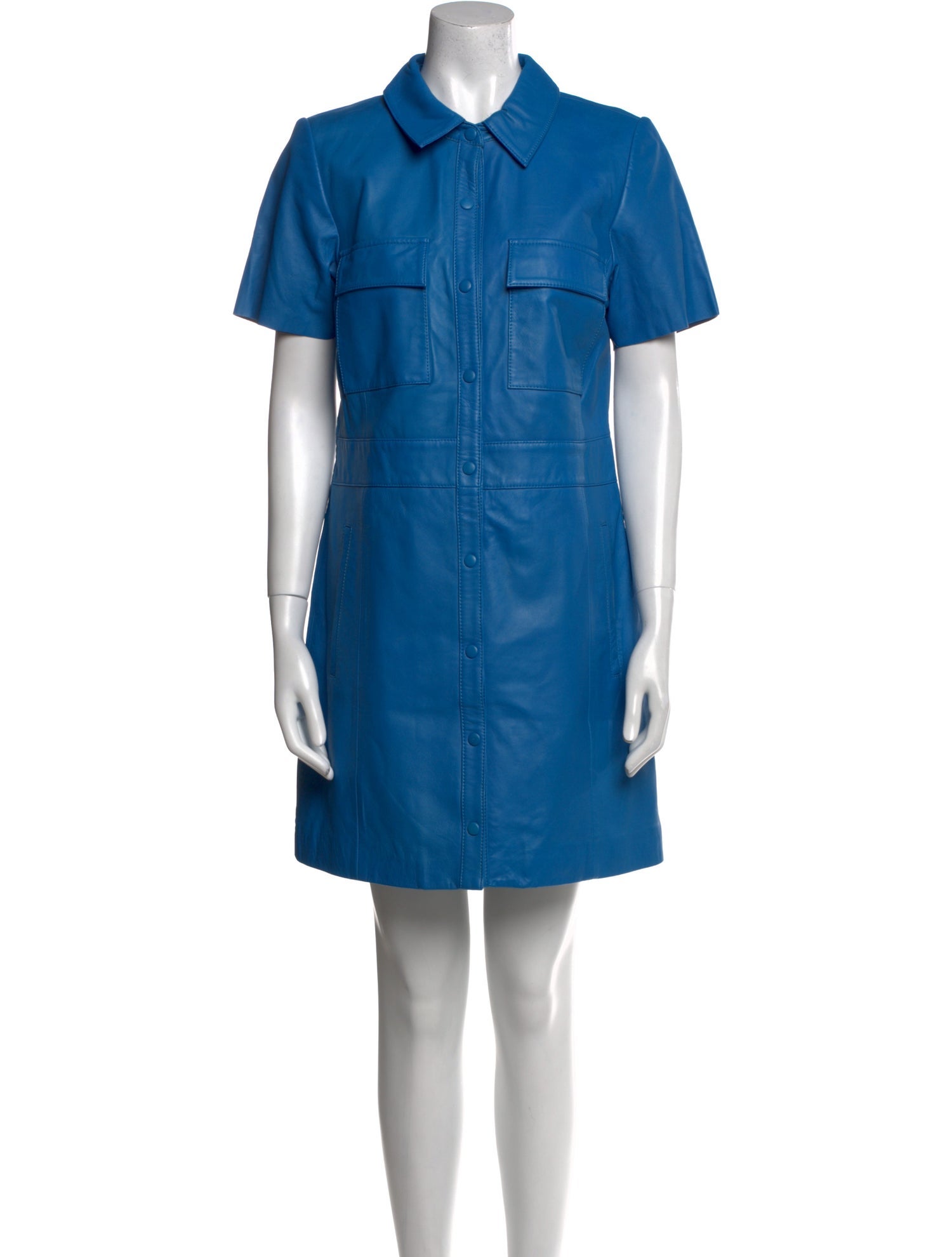 Walter Baker Lamb Leather Mini Dress