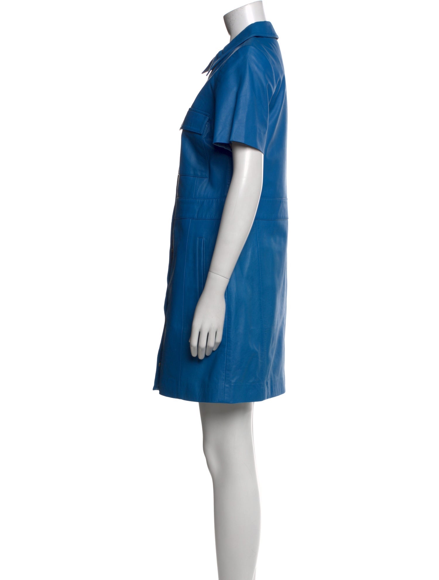 Walter Baker Lamb Leather Mini Dress