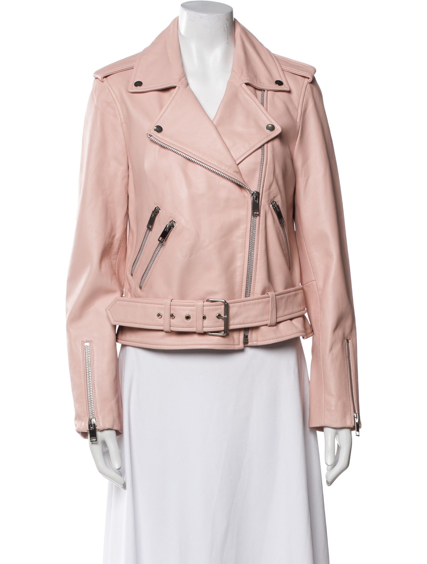 Walter Baker Lamb Leather Biker Jacket